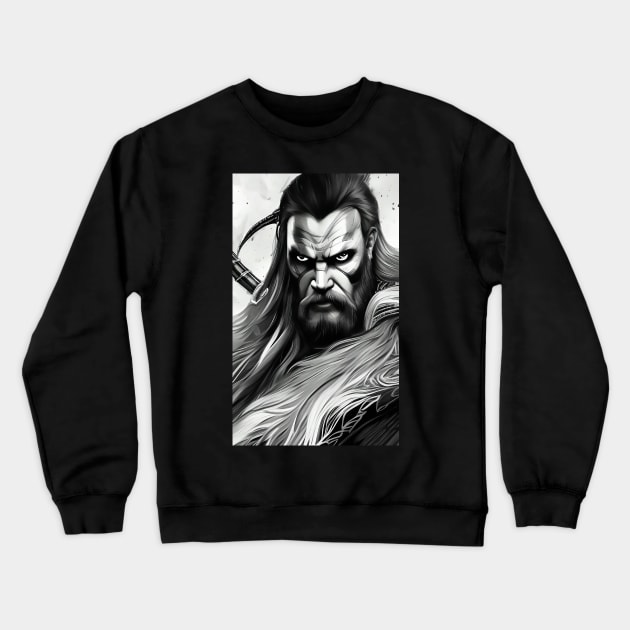 Thor Nordic Norse Runes Pagan Viking Crewneck Sweatshirt by ZiolaRosa